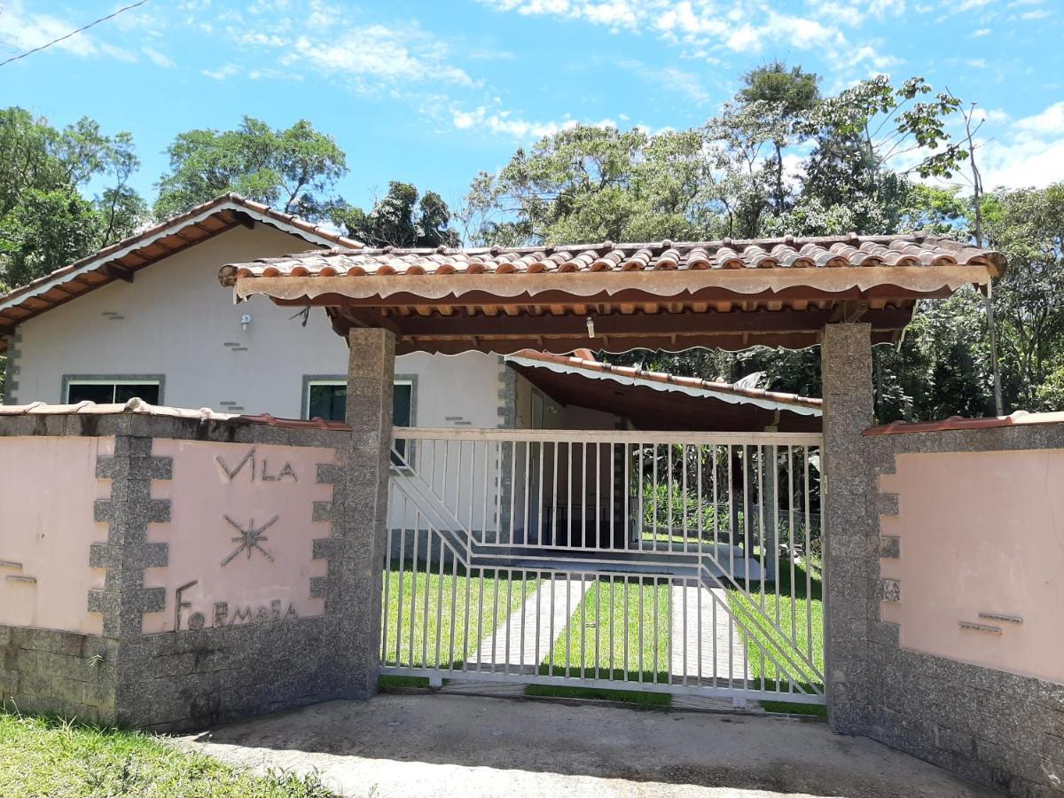 Casa Rosa Lumiar, Cachoeira Particular E Fazendinha Exterior photo